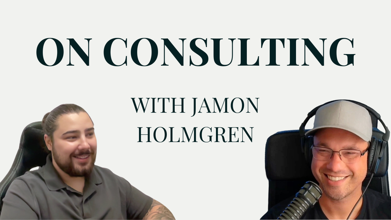 On consulting with Jamon Holmgren